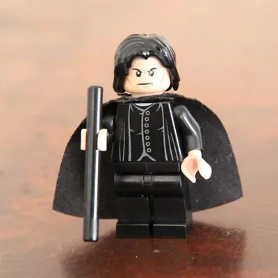 LEGO Minifig MiniFigure HARRY POTTER Professor Snape RARE 4842 NEW • $39.90