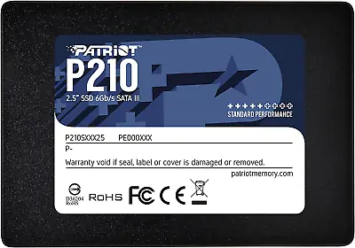 $48.01 • Buy Patriot P210 SATA 3 512GB Computer Data Storage Internal Solid State Drive 2.5  