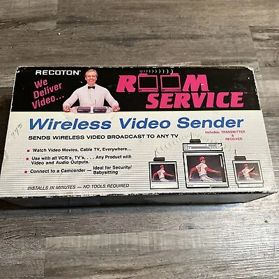 Vintage Recoton Room Service Wireless Video Sender New  VCR’s TV’s & Camcorder • $19.99