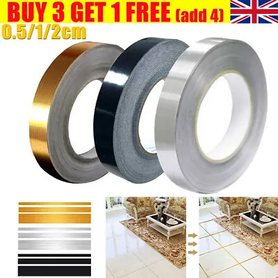 £4.39 • Buy 50M Ceramic Tile Mildewproof Gap Tape Waterproof Self-adhesive Seam Sticker UK
