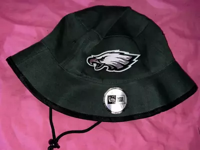 Philadelphia EAGLES Green New Era  Bucket Hat   OZ Seller • $29.95