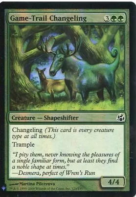 Magic The Gathering MTG Mystery Pack Foil Card Game-Trail Changeling • £1.99