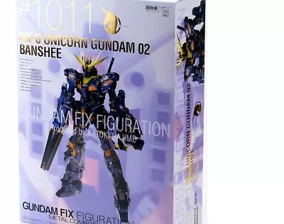 USED FIX FIGURATION METAL COMPOSITE RX-0 Unicorn Gundam 02 Banshee • $175.92