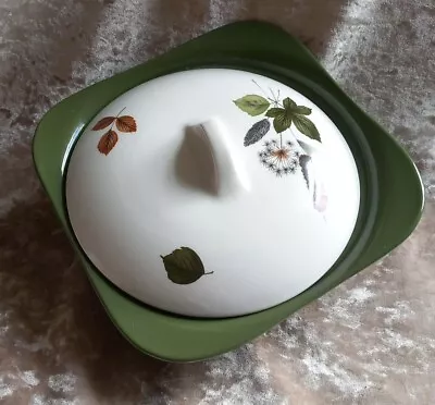 MCM 1960s Vtg Retro Midwinter Stylecraft Riverside Lidded Vegetable Tureen Dish • £11