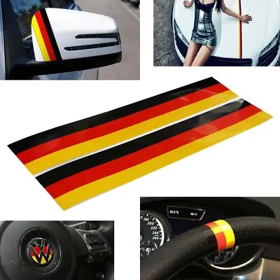 2pc 9  Euro Color Stripe Decal Stickers For Car Exterior Or Interior Decoration • $7.99