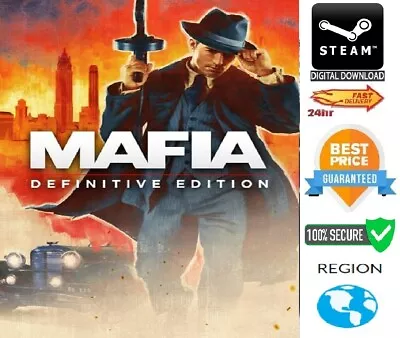 Mafia: Definitive Edition  PC Steam **FAST DELIVERY** • £46.99