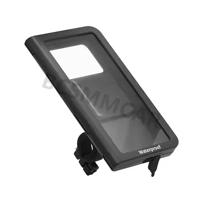 Motorcycle Phone Holder Bike Handlebar Mount Stand Waterproof Touch Screen Case • $25.10