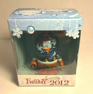 DISNEY Vinylmation 3  Park Set 1 Holiday Christmas Ornament Stuck Duck 2012 • $19.99