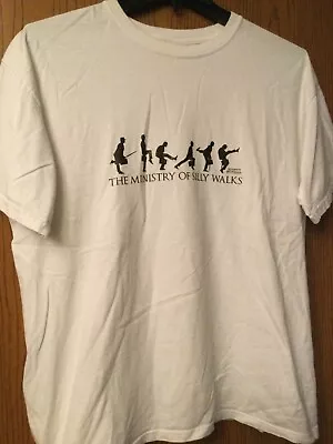 Monty Python - “The Ministry Of Silly Walks” - White - XL - Fruit Of The Loom • $35