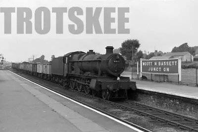 35mm Negative BR British Railways Steam Loco 6910 Grange Wootton Bassett 1959 • £4.39