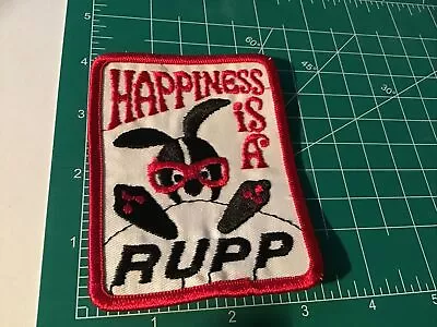 Vintage Rupp Snowmobile  Happiness Is A Rupp   Patch New 3  X 4  2434 • $14.99
