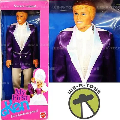 Barbie My First Ken Doll He's A Handsome Prince 1989 Mattel #9940 NEW • $35.95
