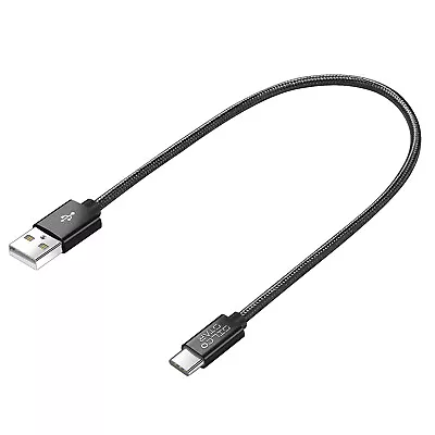 USB- C 30cm Braided Data Sync Fast Charging Cable For LG G5  • £2.95