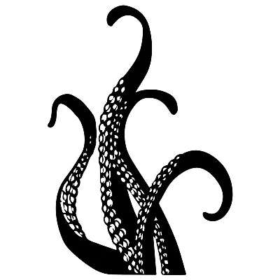 Octopus Sticker LegS Sea Life Animal Ocean Kraken Tentacles (4 Inch) • $5.99