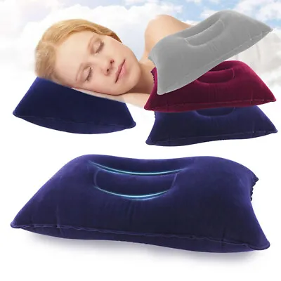 $7.49 • Buy Hot Portable Ultralight Inflatable Air Pillow Cushion Travel Hiking Camping R;~j