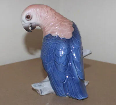 Vintage Bing & Grondahl B&G Porcelain Figurine Parrot Bird 2019 Denmark 5.5 Tall • $55