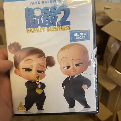 The Boss Baby 2: Family Business [DVD] [2021] - DVD  6PVG The Cheap Fast Free • £3.29