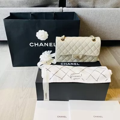 Chanel Medium Classic Double Flap Bag Gold Hardware Brand New Authentic • £7500