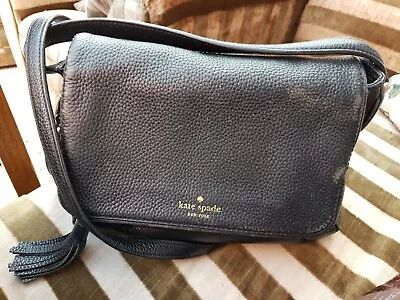 Black Medium Kate  Spade Leather  Handbag • $45