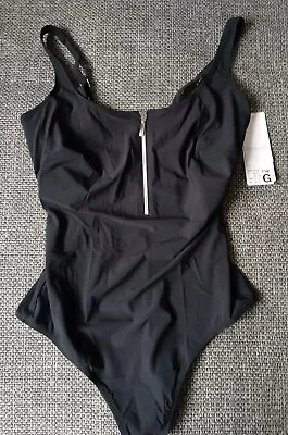 Rosa Faia Women's Elouise Swimsuit Black Size UK 16 38G Cup • £39.99