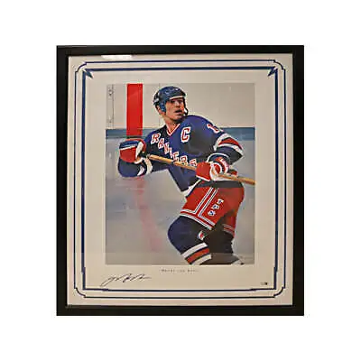 Mark Messier New York Rangers Autographed And Framed Lithograph Steiner CX • $449.99