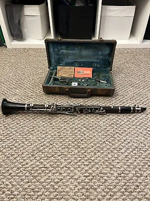 C.g. Conn Clarinet Vintage Never Used Reeds And Cork Grease Included • $420