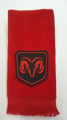  Ram Golf Towel NEW Truck FREE SHIP Auto Red Vintage Applique • $12.50