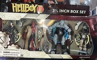 Hellboy The Golden Army Box Set 3 3/4 Figures - 4 Pack - New! 2008 Mezco • $175