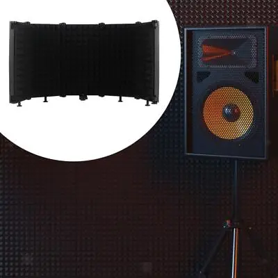 5 Panel Microphone Isolation  Vocal Booth For Recording Sound Broadcast • $41.48