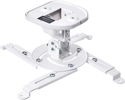 $49.31 • Buy Tilting Projector Bracket Mount For Ceiling And Wall, 15 Kg / 33lbs White