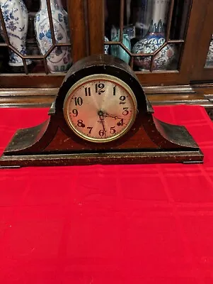 Antique Gilbert 1807 Mantle Clock Duo-Tone Dual Chime No Key Parts Or Repair • $67.36