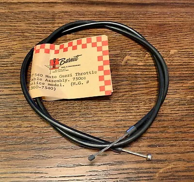 Moto Guzzi Eldorado Ambassador V700 V7 Special Police Throttle Cable 13607540 • $24.99