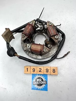 Honda MT250 Elsinore 1974-76 OEM Stator & Points 31141-358-004 • $110.39