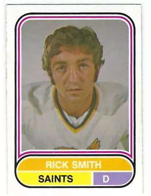 1975-76 WHA Card  Rick Smith -MInnesota Fighting Saints  #41  EX • $3.99