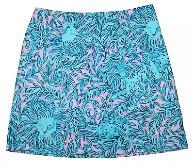 LILLY PULITZER Sz 2 ABBOTT SKORT *YOU GROW GIRL* Bermuda Blue • $19.99