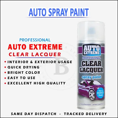Spray Paint Aerosol Auto Car Primer Matt Gloss Lacquer Satin Metal Wood -A3 • £6.45