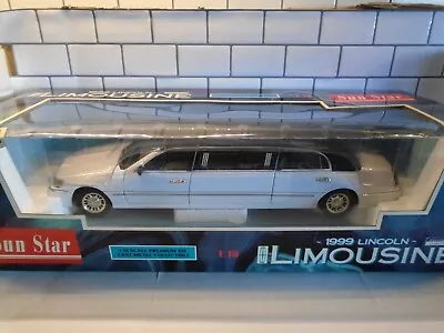 SUNSTAR 1.18 PREMIUM (Own Your Own Limo ) LINCOLN LIMOUSINE (1999) WHITE • $67.82