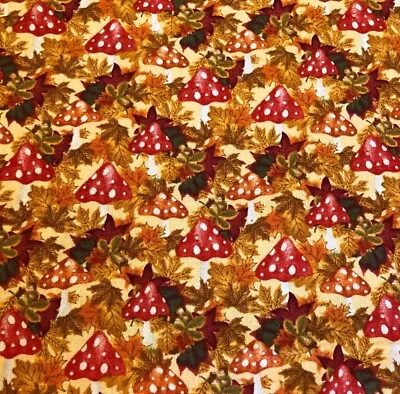 Fat Quarter Crafting Fabric 18 X 21 Halloween Gnome Farmhouse Bee Boho • $3