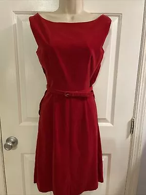 Vintage Red Velvet Holiday Party Dress~VGC • $35