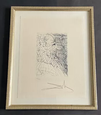 Salvador Dali Original Etching  El Greco  Autographed • $425.46