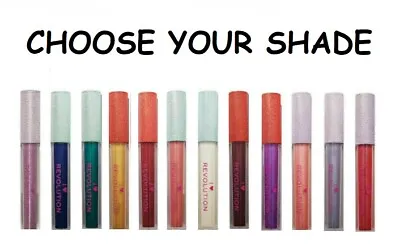 I  REVOLUTION Metallic Mermaid/Dragon/Angel Heart/Unicorn-Lipsticks Choose Shade • £3.99