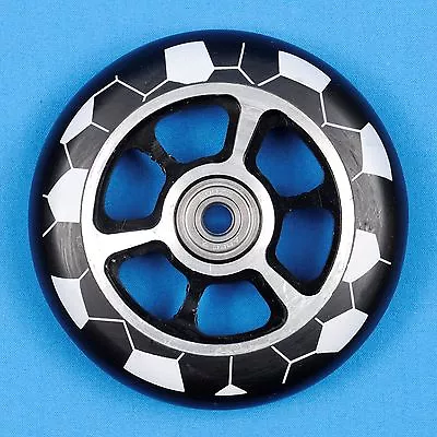 YAK FA Scooter Wheel 100mm 85A Black W/Bearings - Razor Lucky District Phoenix • $5.99