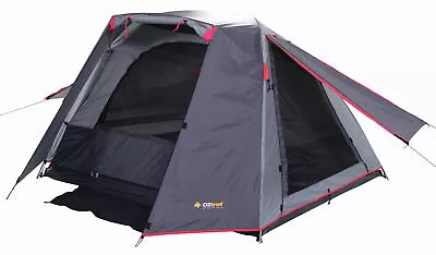 OZTRAIL TENT ACTIVE 3P Dome Hiking 3 Man Person Compact Tent PINK • $69.99