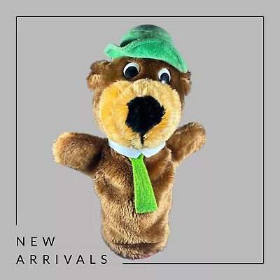 Vintage YOGI BEAR HAND PUPPET 1980 Hanna Barbera Productions • $5.95