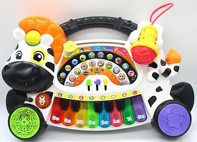 Learning Zebra Zoo Jamz Vtech 1791 Piano Can Hang On A Wall UT21321F • $19.99