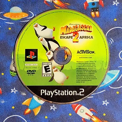 Madagascar Escape 2 Africa (PlayStation 2 PS2) TESTED DISC ONLY • $7.99