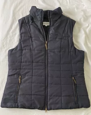 Musto  Insulated Puffer Padded Body Warmer Gilet Navy Size 14 VGC 2 Way Zip • £20