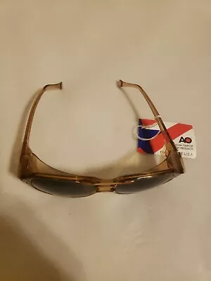 Vintage Safety Glasses - American Optical - Aerosite Brown - Z87 New  1980's • $35