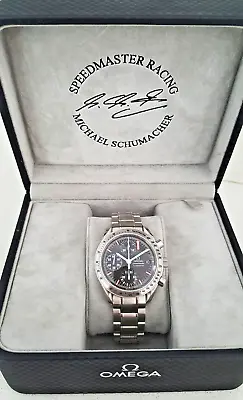 Omega Speedmaster Limited Edition Michael Schumacher Gents Automatic O35195000 • $5990