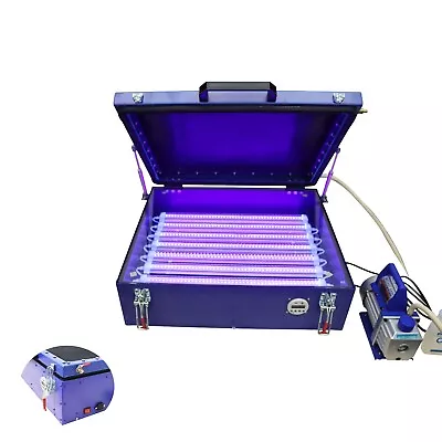 Exposure Unit 18*22inch Exposuring Area Vacuum LED Exposure Unit W/ Lid 219109 • $576.60